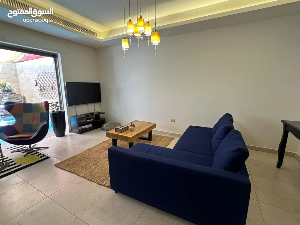 شقة مفروشة للايجار في عبدون  ( Property 38140 ) سنوي فقط