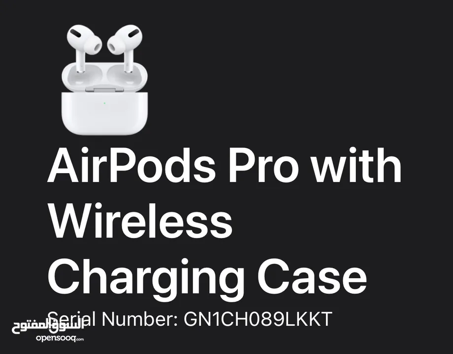 AirPods Pro بحالة ممتازة سماعة يسار فقط