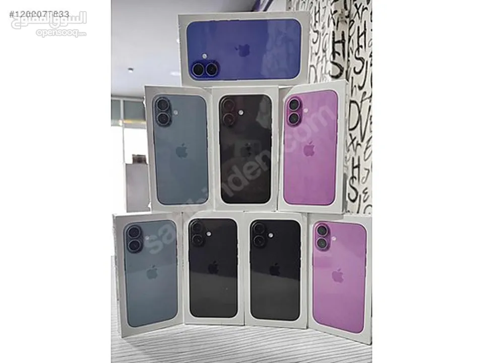iPhone 16 128GB  جديد كفالة شرق اوسط