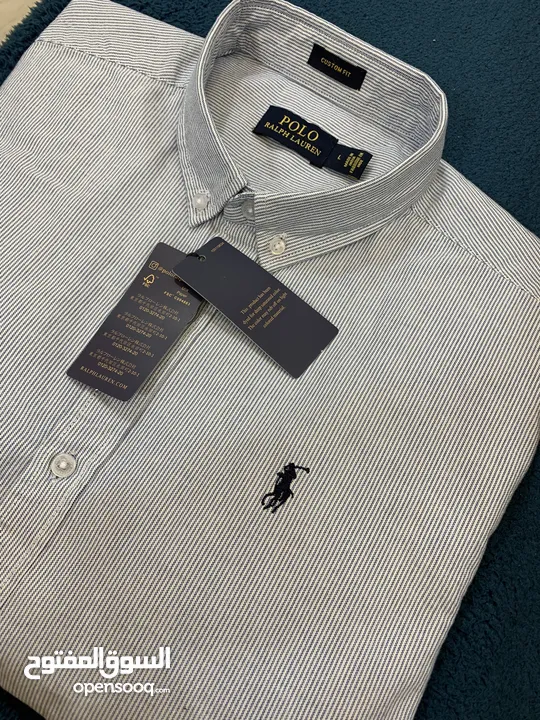 قميص Polo Ralph Lauren الاصلي  ‏size L - slim fit  Made in India