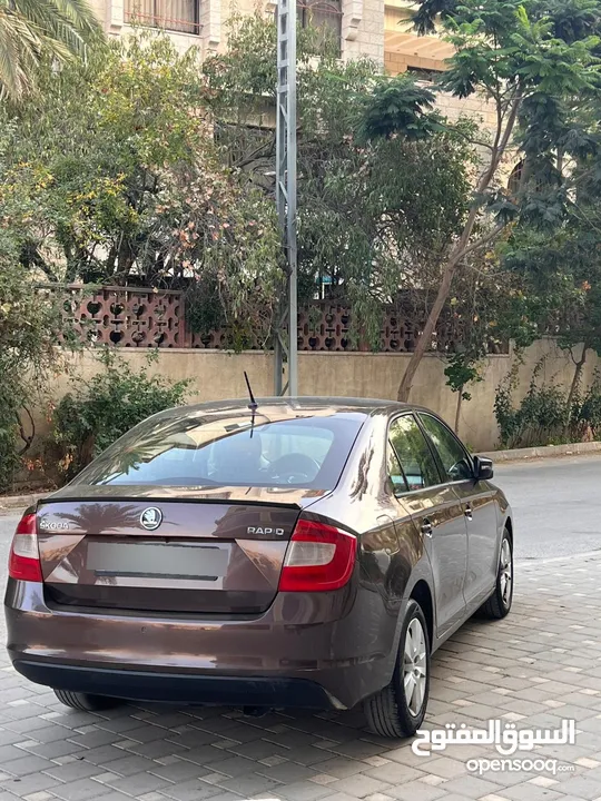 سكودا رابيد 2016 متور1200 تيربو