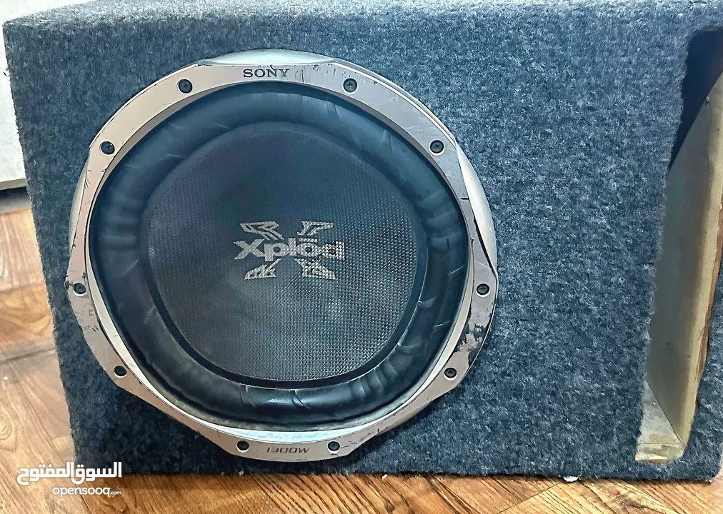 Sony Xploid Woofer and Amplifier