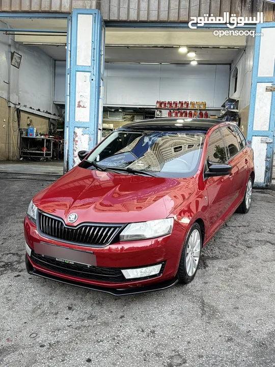 سكودا رابد 2014 ديزل 1600 تيربو