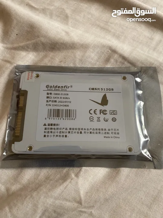 NEW SSD HARD 512GB Goldenfir هارد 512 جيجا جولدن فاير جديد