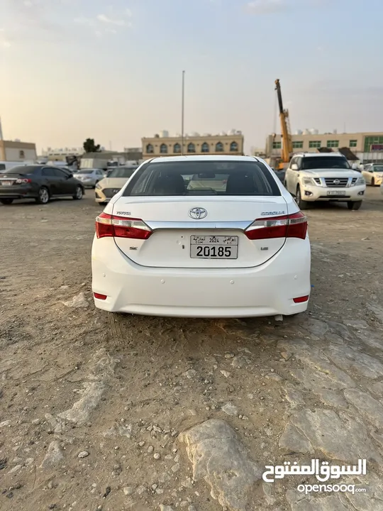 Toyota Corolla 2015 model