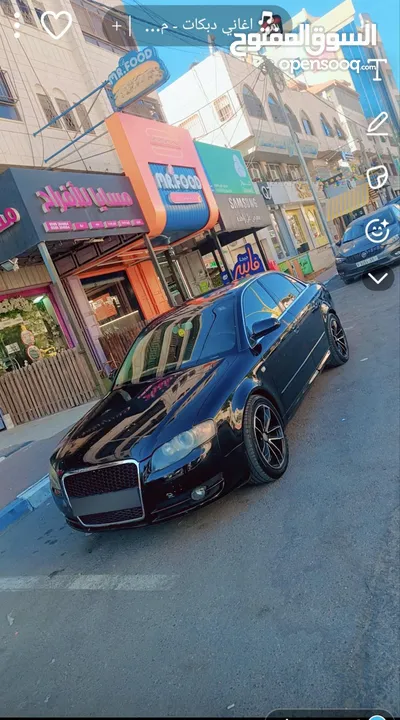 اودي A4 مع فتحه موديل 2008