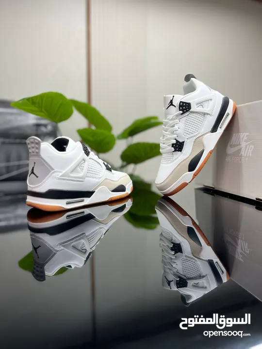 Jordan 4 الجديد الحصري طبي  ماركة مميزة راحة وحيوية ونشاط  كوالتي  ألوان مميزه  45-40