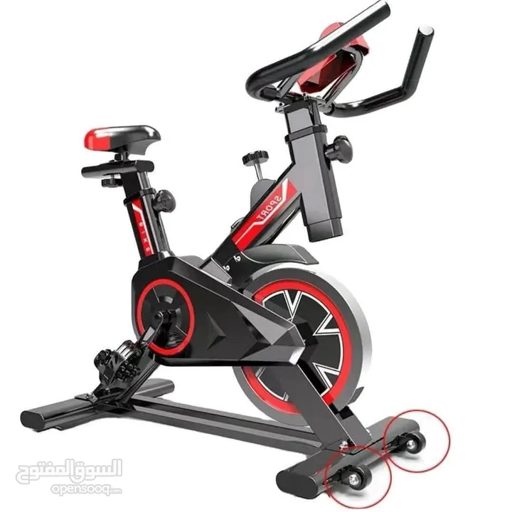 ماكينة الرياضة " #البسكليت " المنزلية الأصلية والثقيلة راح تحقق هدفك! تحرق سعرات، تقوي عضلاتك، وتحسّ