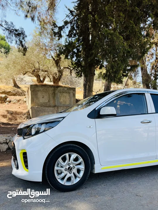 Kia morning Gt line 2020 ترخيص 2019 بصمة دخول  بصمة تشغيل  فل مسكرة ما عدا الفتحة