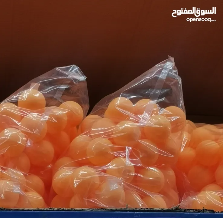 كرات تنس طاولة لون اورانج  متوفر خدمة التوصيل لجميع المحافظات