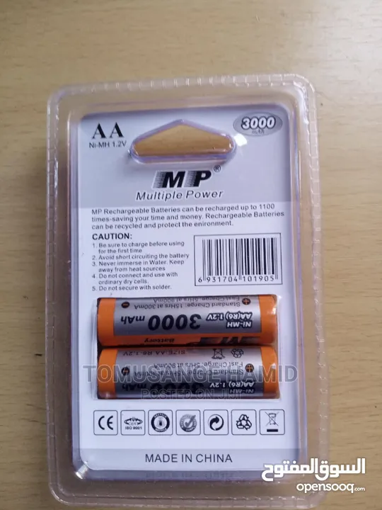 بطاريات شحن قياس  Rechargeable Battery AA