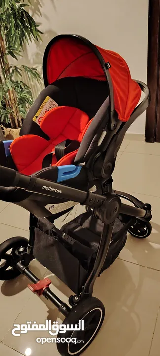 عرباية mothecare travel system