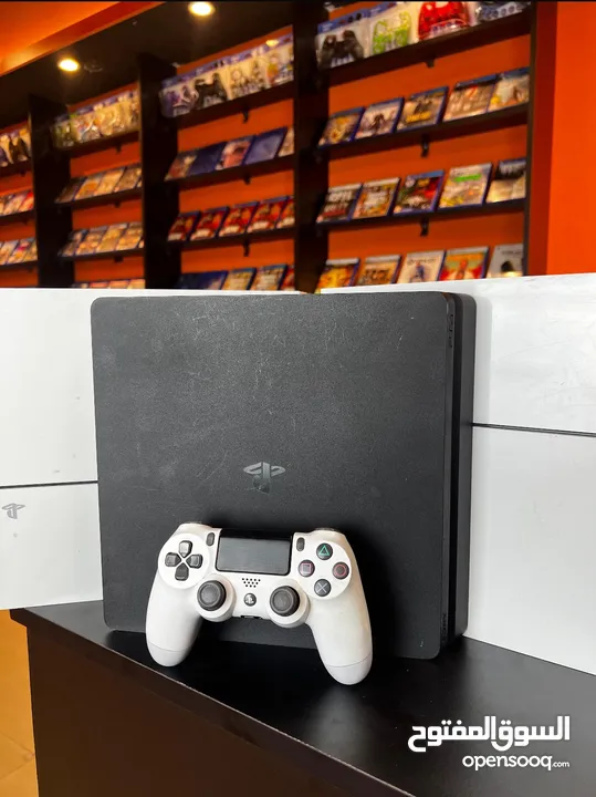 Ps4. Ps4 slim. Ps4 fat. PlayStation. بلايستيشن. بلايستيشن للبيع. بلايستيشن 4. بحاله الوكاله مكفوله