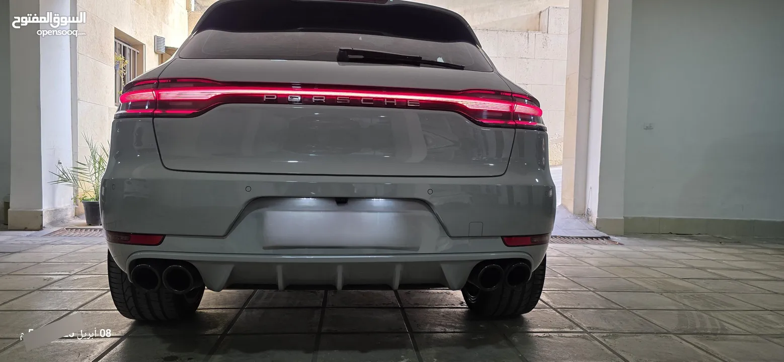 Porsche macan 2019  رمادي فاتح  وارد الوكاله مالك واحد   مواصفات خاصه ...مالك واحد  بسعر مميز