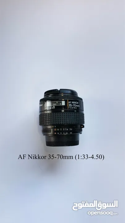 Nikon Lenses In Great Condition