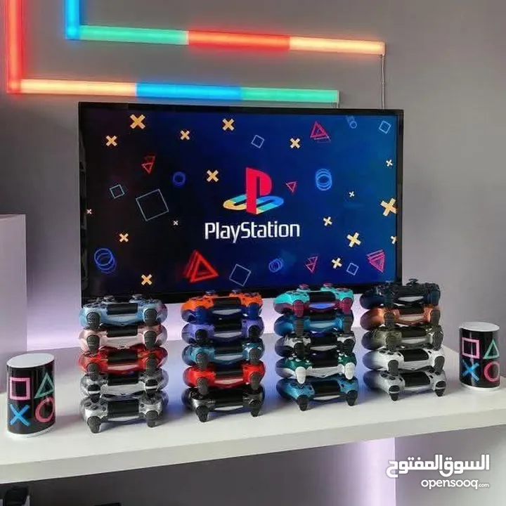 يد بلاستيشن PS4 الدرجة الاولى كوبي ون لاسلكية تعمل بالبلوتوث صنع ياباني تصلح لجميع انواع البلاستيشن