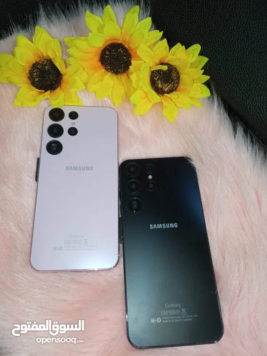 *ما فيش قسط تااااني السعر عليه خصم كبييييير   *Samsungs 23 plus*  الاصدار الكوري نظام التشغيل