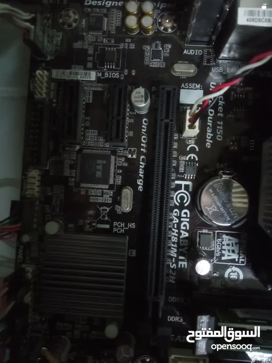 كمبيوتر i3-4170 Ram 8gb Motherboard H81 Hdd 3200 ع150 موجود في بيت لحم متوفر توصيل