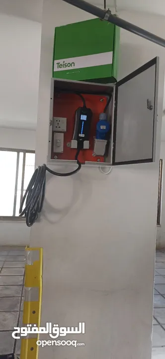 نقاط شحن سيارات كهربائية