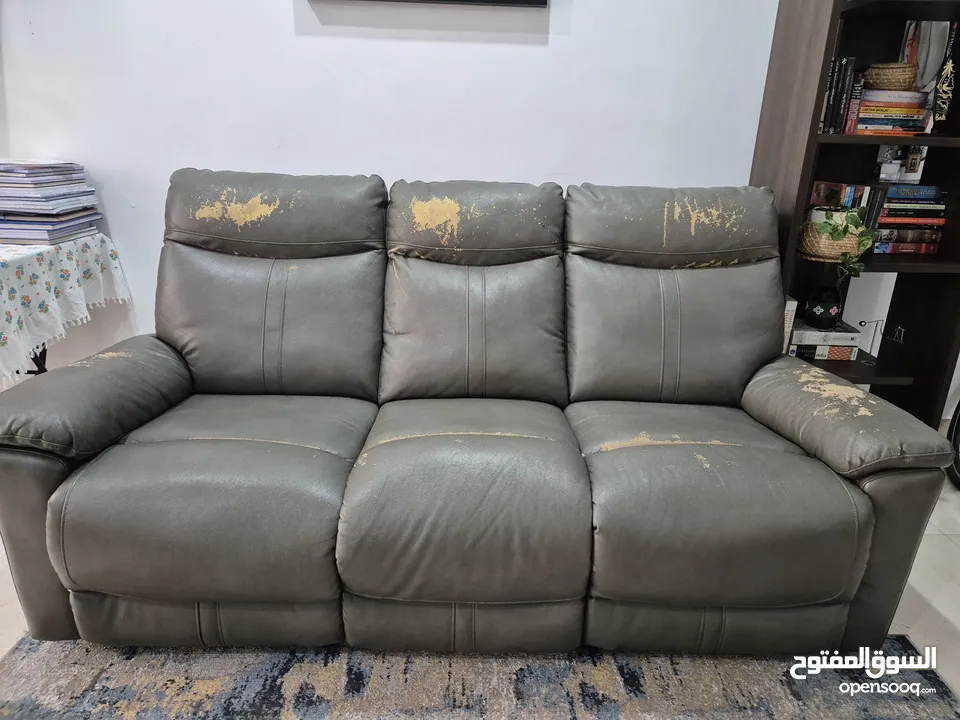 Three seater recliner for sale