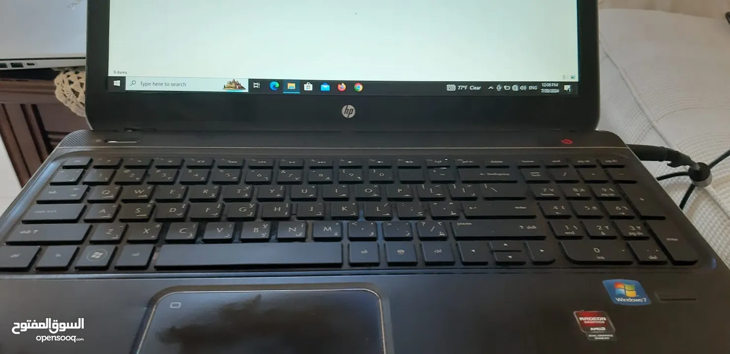 نزلنا السعر لاب توب HP  240G  ويندوز جديد 10 .17 بوصه بحاله ممتازه يصلح للطلاب و الاعمال جاهز
