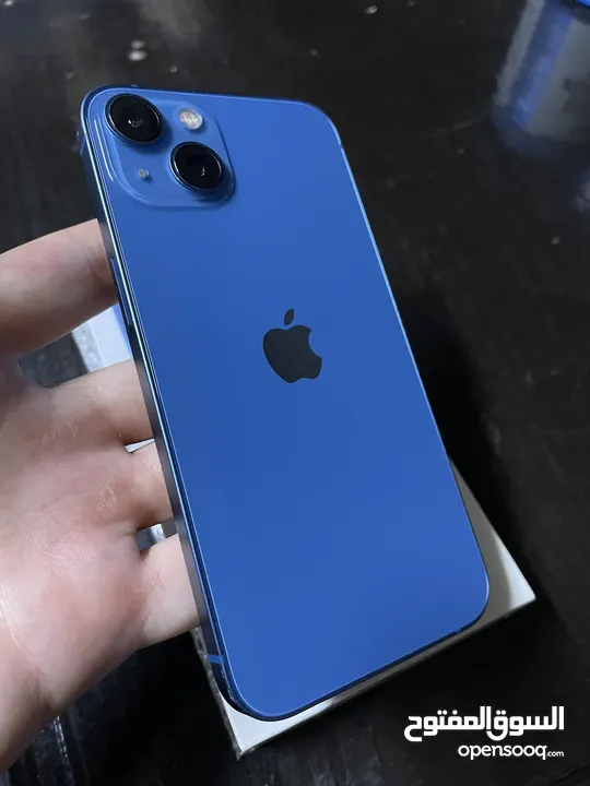 iPhone 13 عادي وكاله مع كرتونه128 جيجا