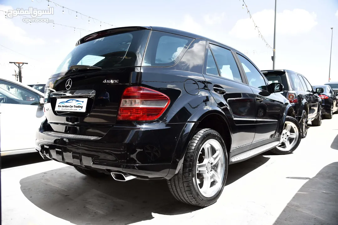 مرسيدس ام ال 350 بحالة الوكالة وارد الوكالة Mercedes ML350 4MATIC 2008