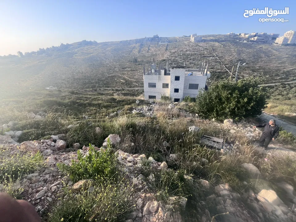 قطعه ارض للبيع قريبه على نابلس الجديده