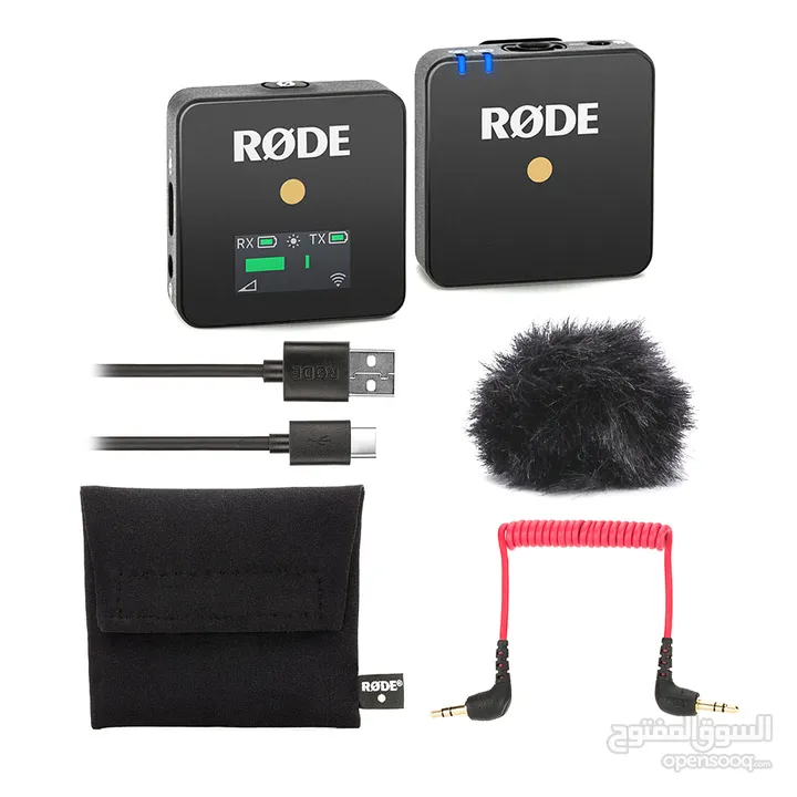 RØDE Wireless GO II مايكروفون رود مستعمل فتره بسيطه