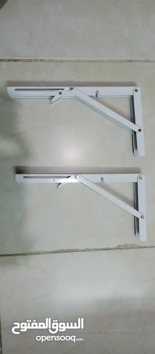 زوايا حمالات رفوف قابله للطي حمالة رف متحركه زاويه متحركه مقاس 30 سم حماله ارفف