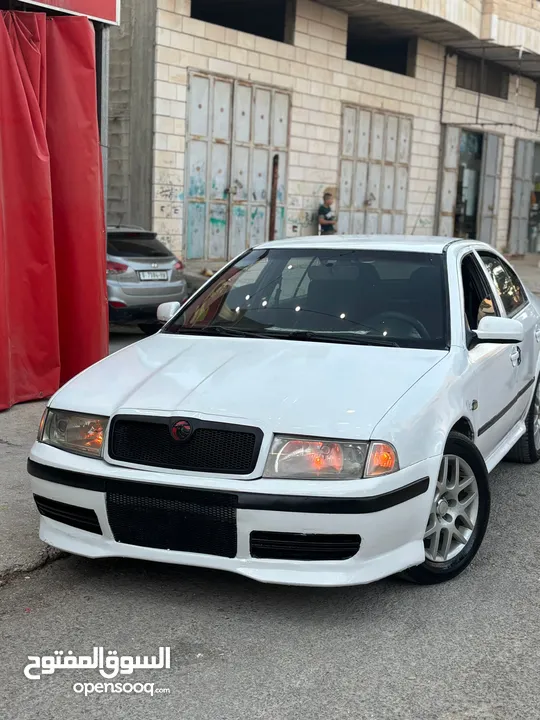 سكودا اوكتافيا 2003 منفوضه بالكامل