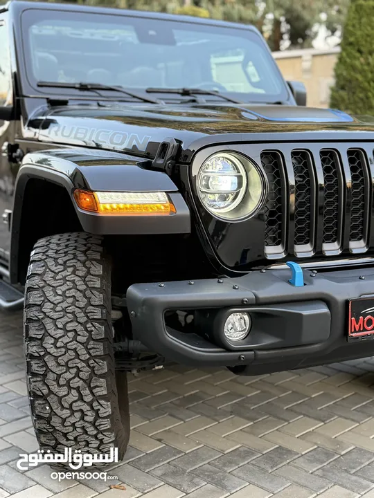 جيب رابيكون ترخيص 2022 محرك 2000 هايبرد  جير أوتوماتيك 375 حصان