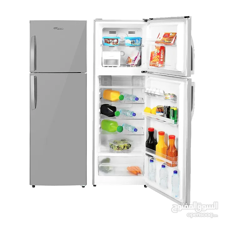 Super General 360L Double Door Refrigerator - 1 Year Warranty