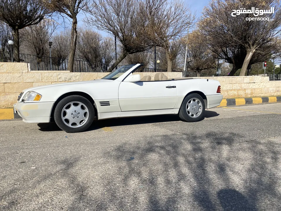 Mercedes SL 320 1995 لعشاق الكلسك  من انظف مرسيدس اس ال في الاردن  ( كاش او بدل على بك اب )