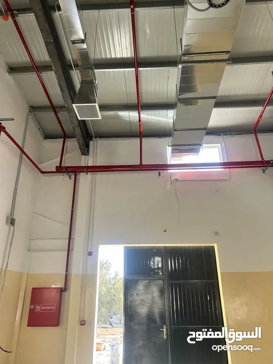 اعمال تنفيذ وصيانة جميع انظمة اطفاء وانذار الحريق