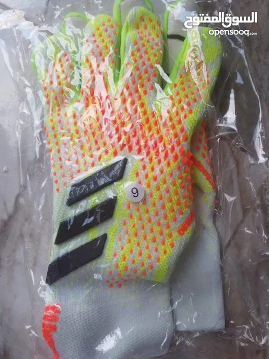 distinctive goalkeeper gloves