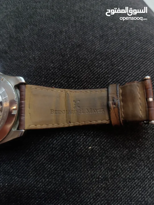 Bernhaed H. Mayer ساعة برنارد اج ماير  سويسري المنشا اصلي  انتاج خاص و محدود  رقم القطعة (307من4999)