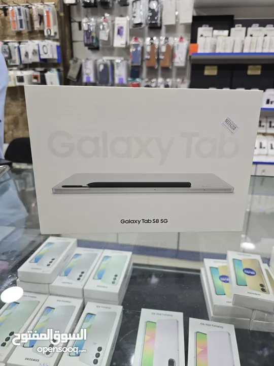 Samsung Tab s8 5G جديد مسكر بسعر مميز