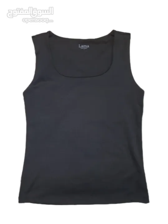 Top Basic Lama Moda Beirut بدون اكمام