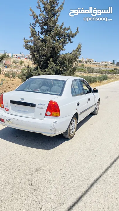 هونداي اكسنت موديل 2006 مشطوبة