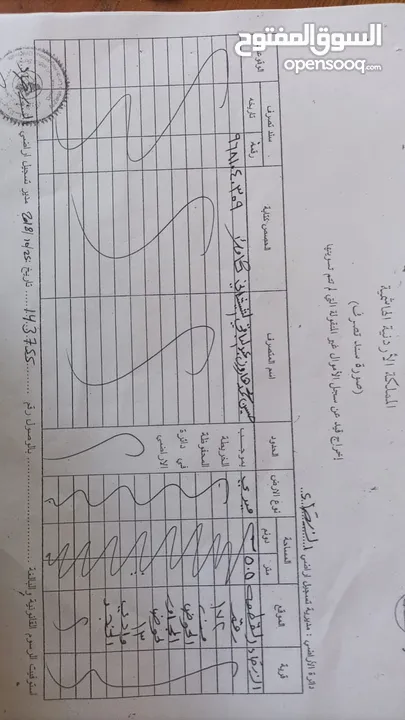 ارض للبيع سكنية وواصلها جميع الخدمات