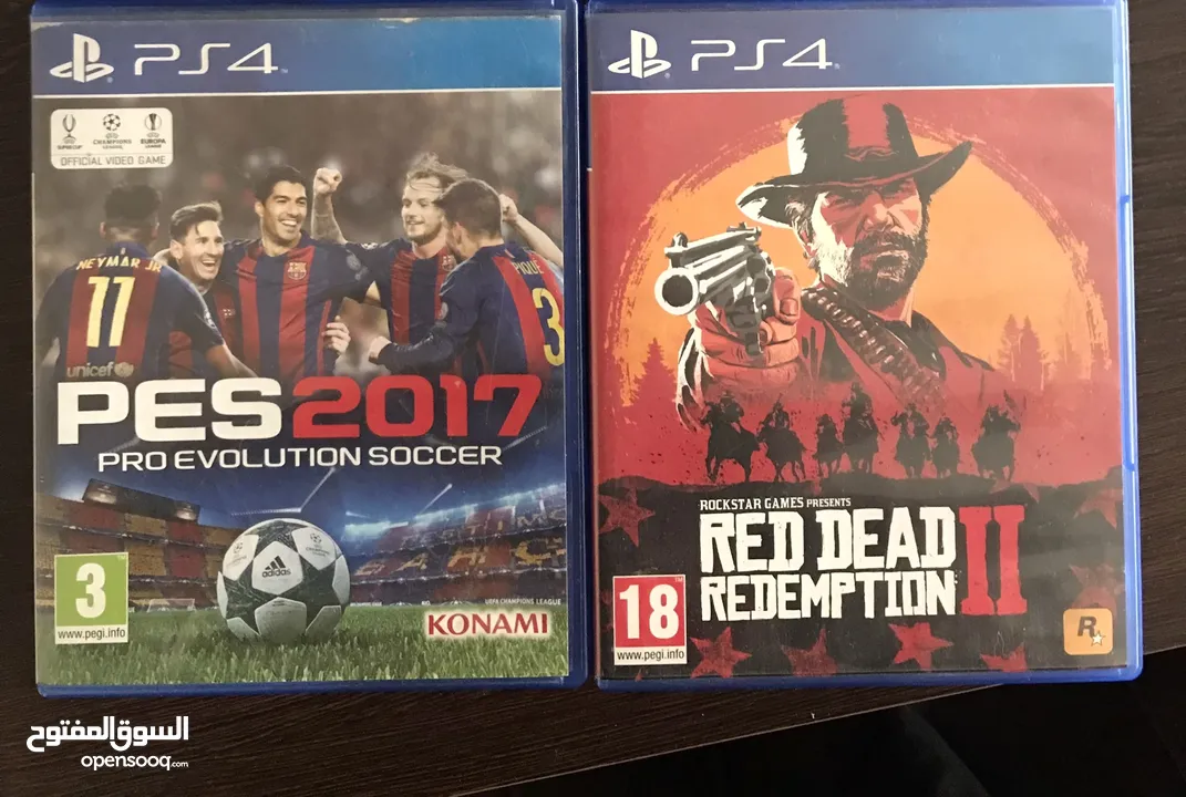 Red dead redemption 2 + pes17