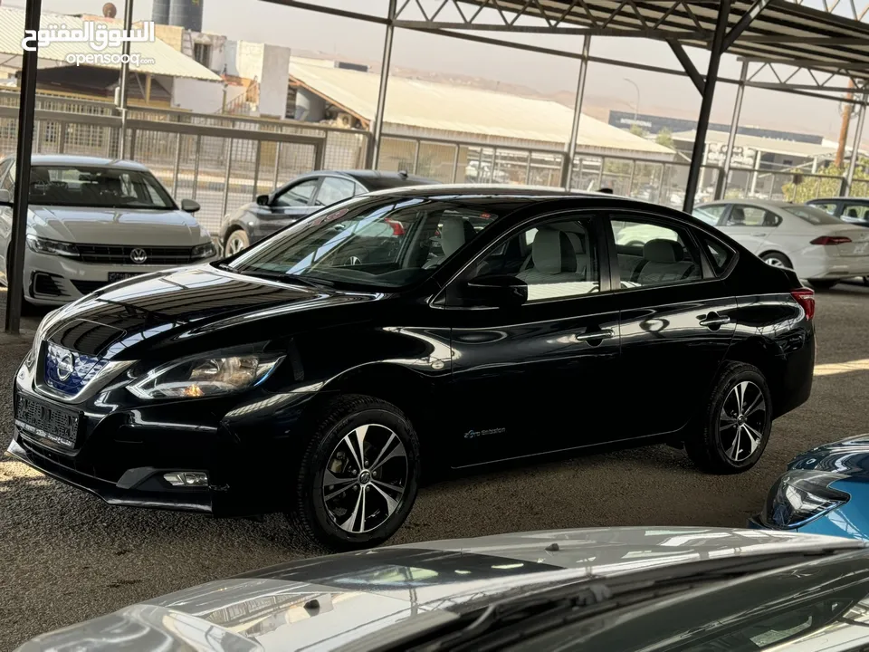 نيسان سيلفي فحص كامل عداد 55 داخل جلد Nissan Sylphy Electric 2019