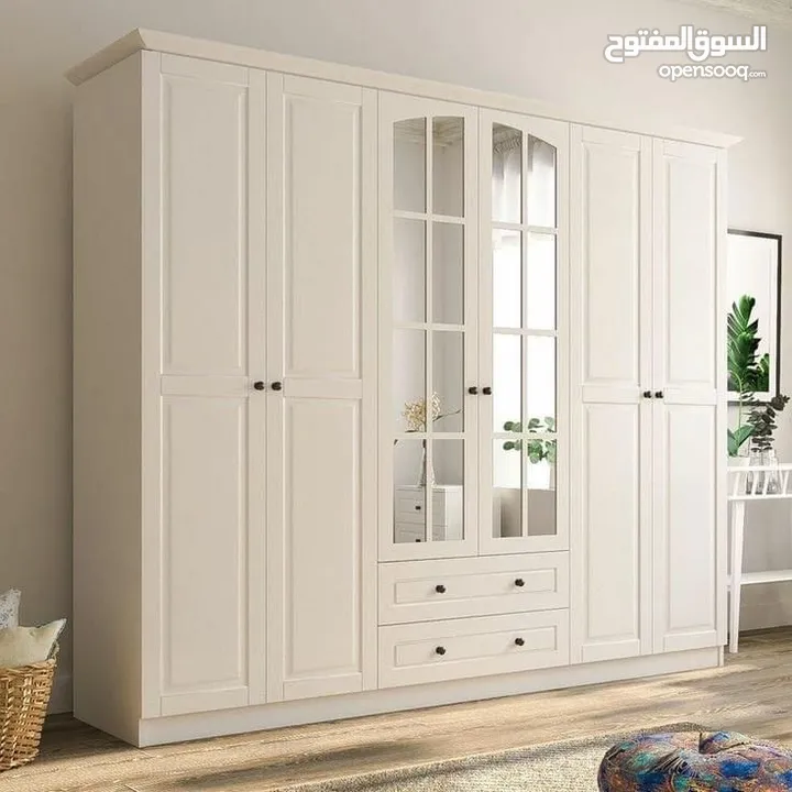 خزائن ملابس طابق جودة عالية تفصيل حسب الطلب جميع الوان طابق مقاس 250 عرض