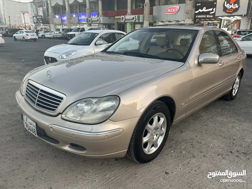 للبيع موديل 2002حجم S320L  لارج