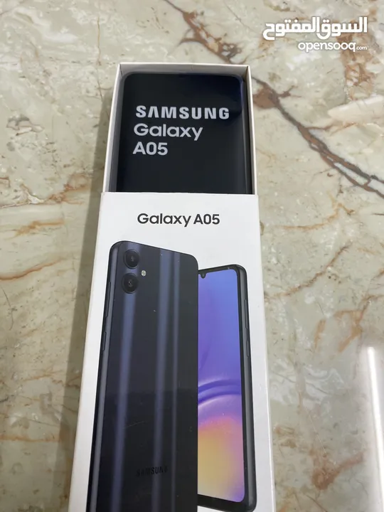 Samsung A05 + gifts + Almost new with its papers سامسونج A05 + هدايا + شبه جديد بقراطيسه