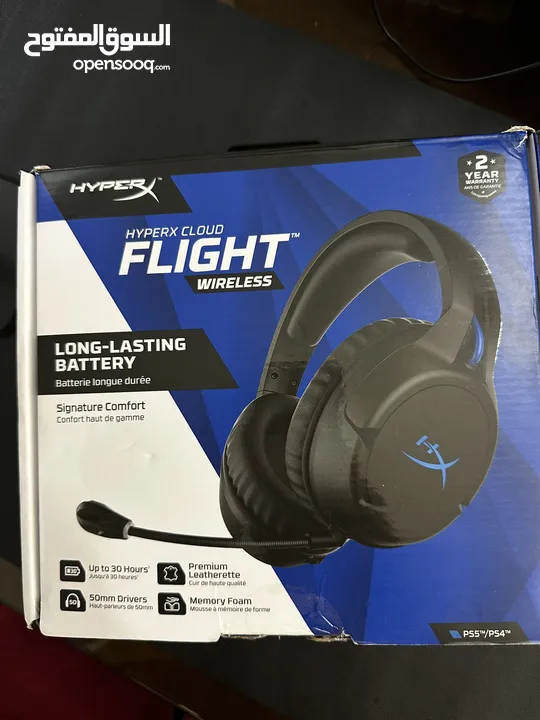 HyperX Cloud Flight Gaming Headphones PS4 / PS5 great condition