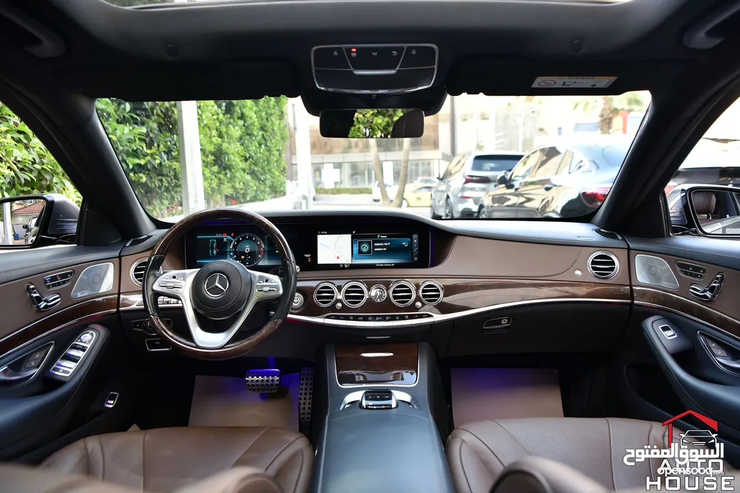 مرسيدس اس كلاس وارد الوكالة 2019 Mercedes S Class S320 AMG Line