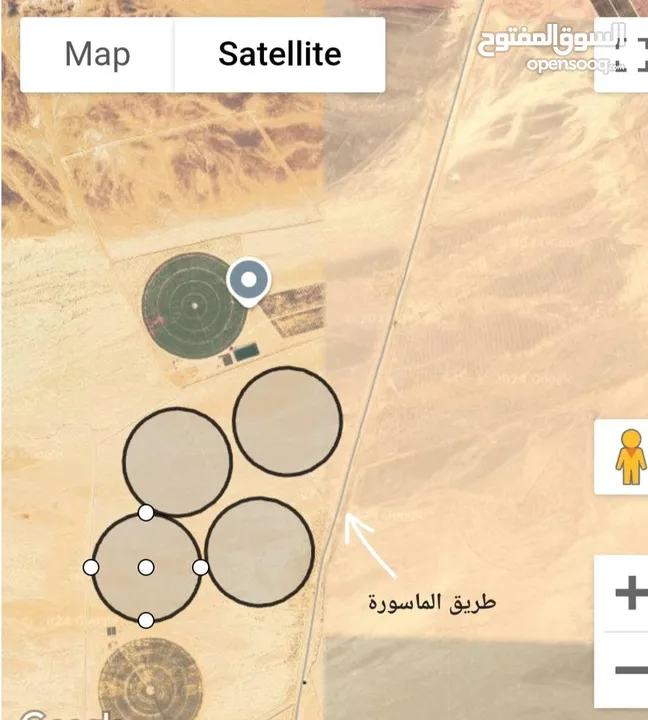 ارض زراعيه للايجار او الشراكة في الجفر