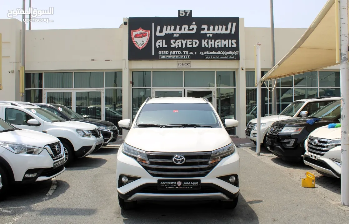 TOYOTA RUSH 2020 GCC EXCELLENT CONDITION WITHOUT ACCIDENT